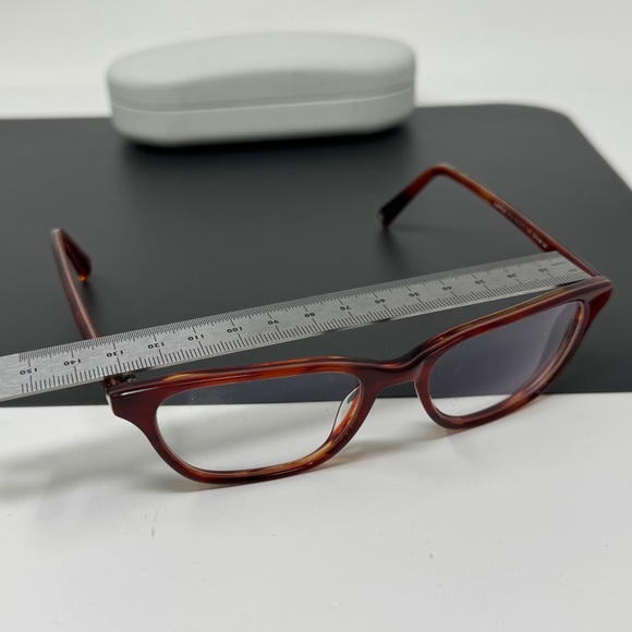 Warby Parker Eyeglasses Marshall 610 Red Orange  52 [] 17 145 - Picture 9 of 13